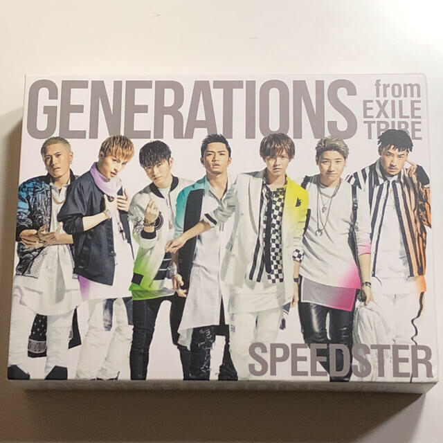 GENERATIONS(ジェネレーションズ)のSPEED STAR ＊ アルバム エンタメ/ホビーのDVD/ブルーレイ(ミュージック)の商品写真