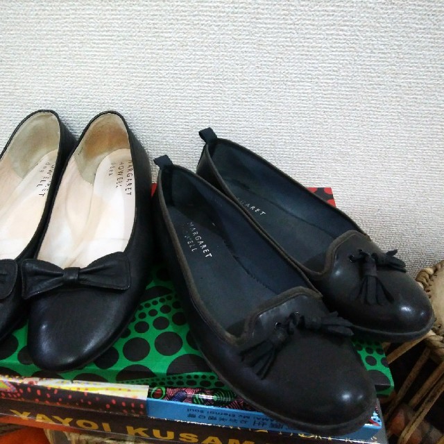MARGARET HOWELL(マーガレットハウエル)のまとめ売り　MHL/革靴(24)レインシューズ(23.5)　guスニーカー(L) レディースの靴/シューズ(ローファー/革靴)の商品写真