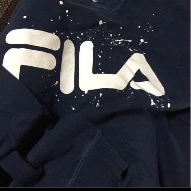 FILA(フィラ)のFILAスウェット ネイビー メンズのトップス(スウェット)の商品写真