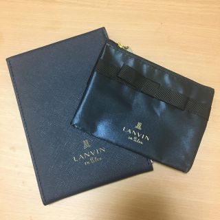 ランバンオンブルー(LANVIN en Bleu)のランバンオンブルーのティッシュケースのみ(ミラー)