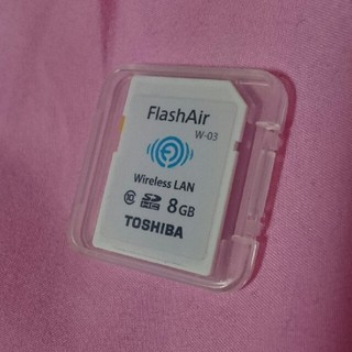 トウシバ(東芝)のflashair 8GB(その他)