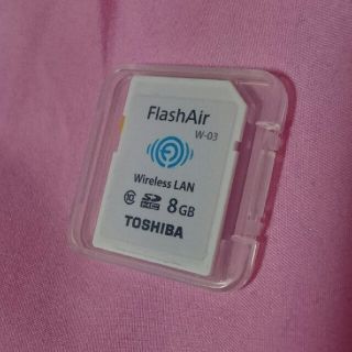 トウシバ(東芝)のflashair 8GB(その他)