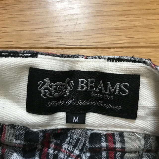 BEAMS(ビームス)のショートパンツ ビームス BEAMS パッチワーク 中古 メンズのパンツ(ショートパンツ)の商品写真