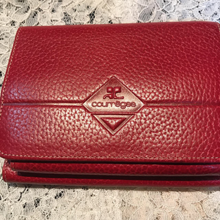 クレージュ(Courreges)の❤️クレージュ赤の折り財布❤️(財布)