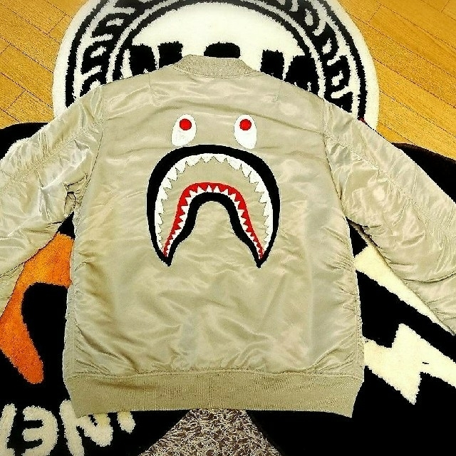 A BATHING APE CITY CAMO SHARK MA-1  シャーク