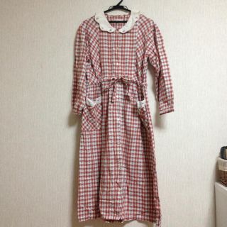 used＊チロリアンワンピース(ひざ丈ワンピース)