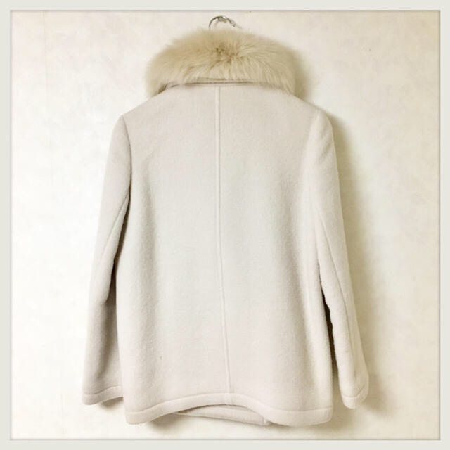 FRAY I.D フレイアイディー ファーカラーPコート リアルフォックス ...