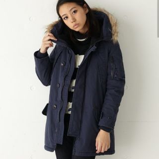 マウジー(moussy)のmoussy Ｎ3-B モッズコート ネイビー(モッズコート)