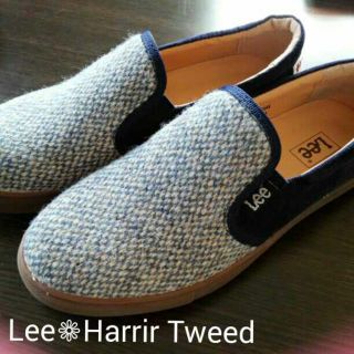 ハリスツイード(Harris Tweed)のLee Harris Tweed ハリスツイード コラボ(スリッポン/モカシン)