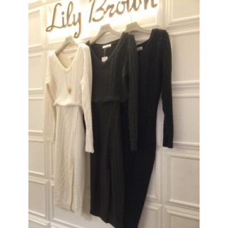 リリーブラウン(Lily Brown)のRiiiin様専用 Lily brown ラップ風ロングワンピース(ロングワンピース/マキシワンピース)