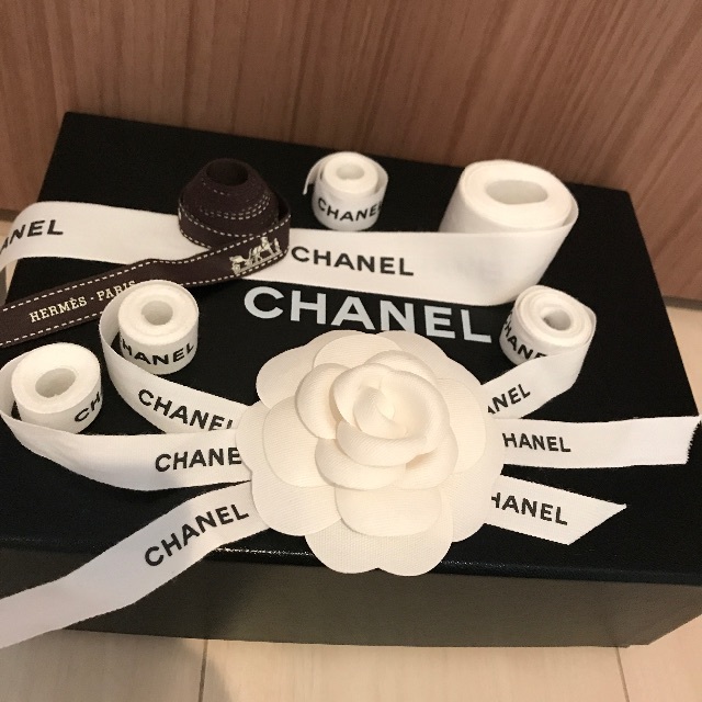 CHANEL - CHANEL シャネル リボン ラッピング カメリアの通販 by CHANEL - CHANEL シャネル リボン ラッピング カメリアの通販 by