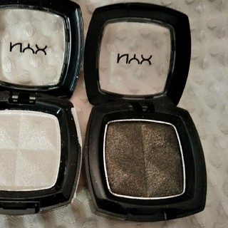 エヌワイエックス(NYX)の【処分中】nyx　アイシャドウ　カーキブラウン(アイシャドウ)