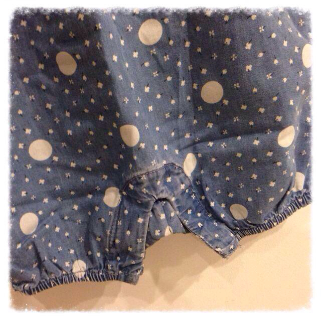 GAP Kids(ギャップキッズ)の☆新品 babyGAP 水玉ロンパース☆ キッズ/ベビー/マタニティのキッズ服女の子用(90cm~)(その他)の商品写真