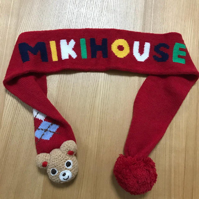 mikihouse(ミキハウス)のMIKIHOUSE 子供用マフラー キッズ/ベビー/マタニティのこども用ファッション小物(マフラー/ストール)の商品写真