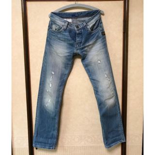 ジースター(G-STAR RAW)の◆G-STAR RAW DENIM 28インチ ダメージジーンズ(デニム/ジーンズ)