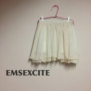 エムズエキサイト(EMSEXCITE)のEMSEXCITE ♡ シフォンスカート(ミニスカート)