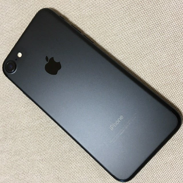 iPhone - iPhone7 128gb simフリー Black 本体　美品