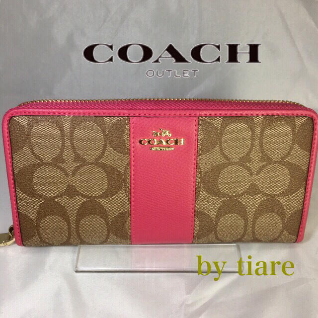 COACH(コーチ)の限定セール❣️新品コーチ長財布 F52859 ラウンドファスナー レディースのファッション小物(財布)の商品写真