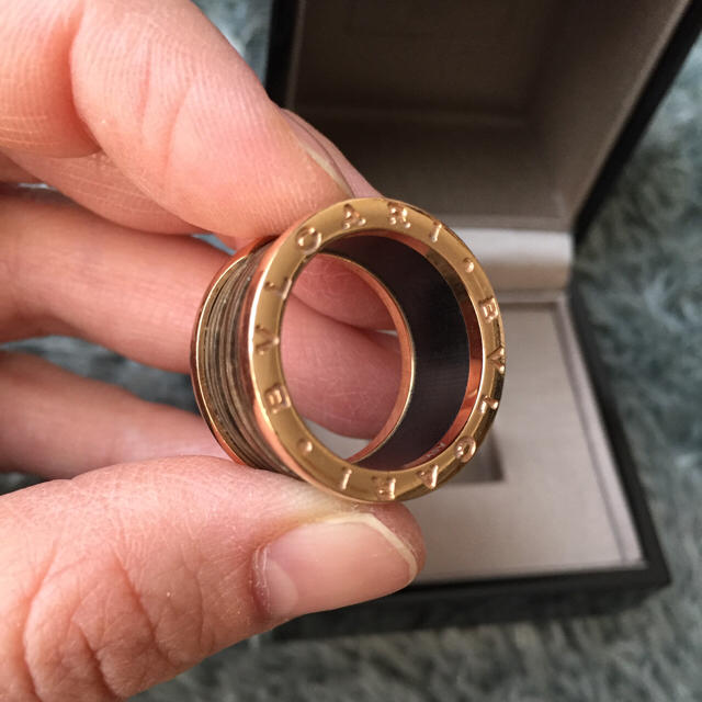 BVLGARI by ふじたけ's shop|ブルガリならラクマ - ★BVLGARI★beeZERO-ONE4バンドマーブルピンクゴールドの通販 得価豊富な