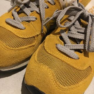 ニューバランス(New Balance)のニューバランス イエロー 574 (スニーカー)