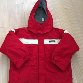 パタゴニア(patagonia)の試着のみパタゴニア赤インファーノースフェイスキーウエア140フリースレトロカーデ(ジャケット/上着)