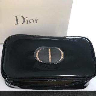 ディオール(Dior)のDior エナメル ポーチ(ポーチ)