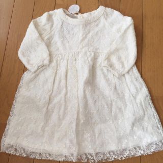 ザラキッズ(ZARA KIDS)のzarababy 花柄レース ワンピース(ワンピース)