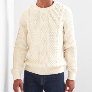 GAP - ケーブルニット【GAP】の通販 by hiro|ギャップならラクマ