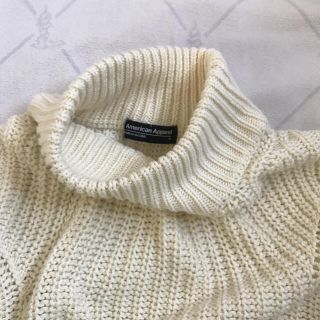 アメリカンアパレル(American Apparel)のfisherman mock neck knit(ニット/セーター)