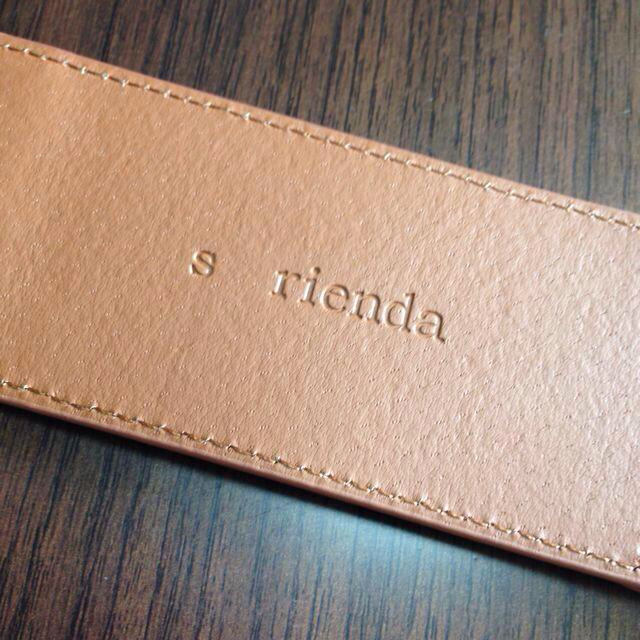 rienda(リエンダ)のハイウエストベルト レディースのファッション小物(ベルト)の商品写真