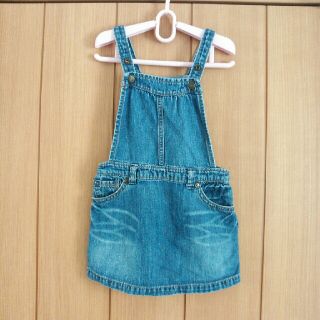 ベビーギャップ(babyGAP)のジャンパースカート デニム 90(ワンピース)