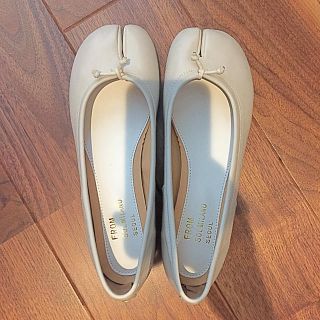 レペット(repetto)の足袋バレエ☆25㎝☆ベージュ☆(バレエシューズ)