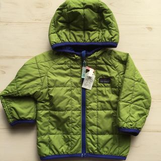 パタゴニア(patagonia)のused パタゴニア パーカー リバーシブルジャケット グリーン ブルー(ジャケット/上着)