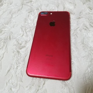 アップル(Apple)の限定色♡iPhone7Plus RED 128GB(スマートフォン本体)