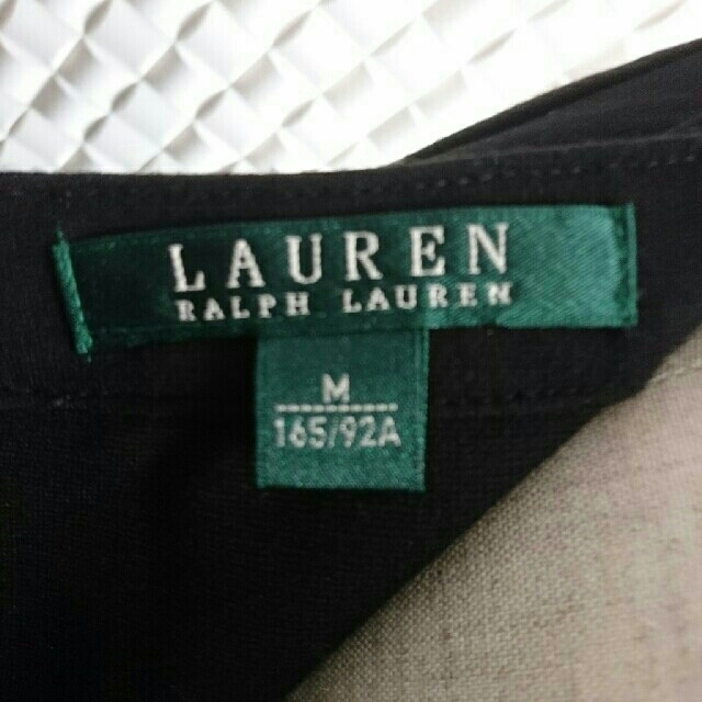 Ralph Lauren(ラルフローレン)の美品【ラルフローレン】ワンピース ブラック レディースのワンピース(ひざ丈ワンピース)の商品写真