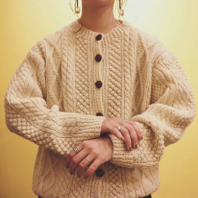 Lochie(ロキエ)のAlan knit cardigan レディースのトップス(カーディガン)の商品写真