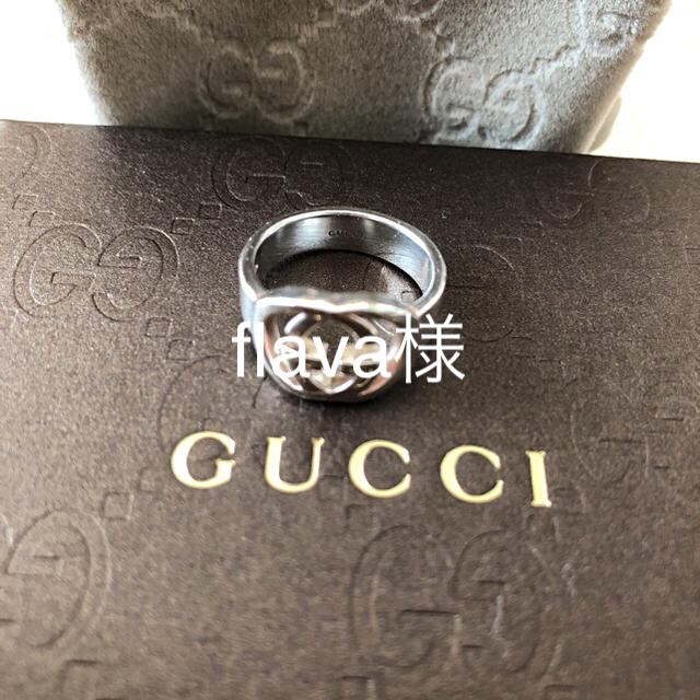 Gucci(グッチ)のGUCCI シルバーリング 8号 レディースのアクセサリー(リング(指輪))の商品写真