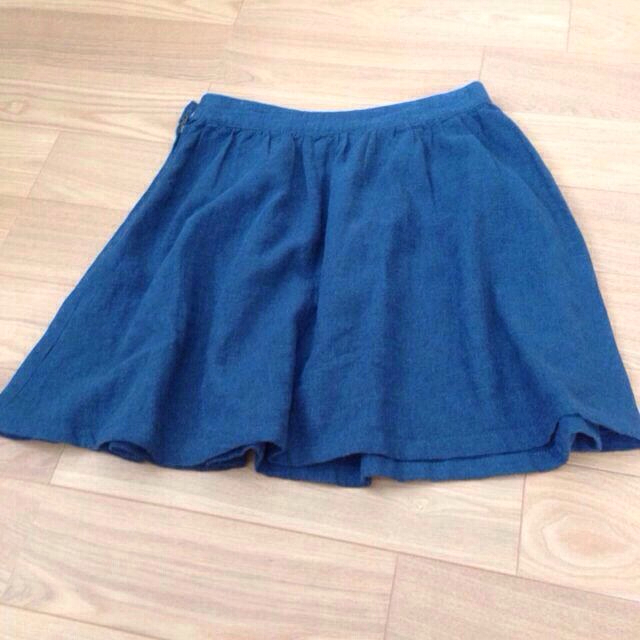 Ungrid(アングリッド)のungrid カラーフレアスカート レディースのスカート(ミニスカート)の商品写真