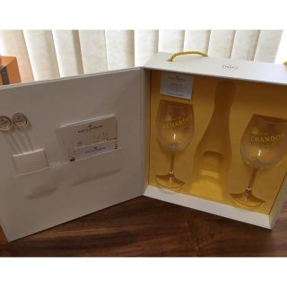 モエエシャンドン(MOËT & CHANDON)のお値下げ！限定 モエエシャンドンのグラスセット(アルコールグッズ)