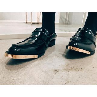 アメリヴィンテージ(Ameri VINTAGE)のAMERI BABOOSH BELT LOAFER(ローファー/革靴)