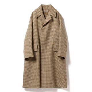 ビューティアンドユースユナイテッドアローズ(BEAUTY&YOUTH UNITED ARROWS)のオーラリー AURALEE DOUBLE FACE CHECK LONG(ロングコート)