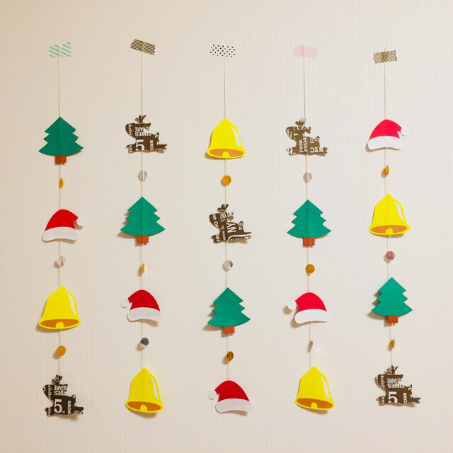 保育壁面飾り インテリア クリスマスガーランドセット の通販 By Michelle S Shop ラクマ