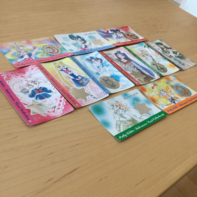 セーラームーン(セーラームーン)のセーラームーン なかよし 付録 カード 11枚 エンタメ/ホビーのアニメグッズ(カード)の商品写真