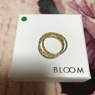 ブルーム(BLOOM)の【BLOOM】シルバーイエローゴールドグリッター3連リング(リング(指輪))