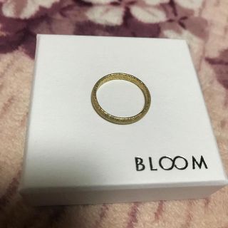 ブルーム(BLOOM)の【BLOOM】シルバーイエローゴールドスターダストリング(リング(指輪))