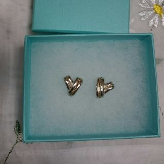 ティファニー(Tiffany & Co.)のティファニー シグネチャーピアス ☆訳あり(ピアス)