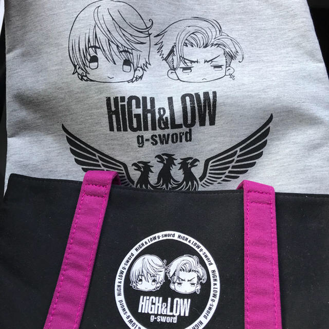 しまむら(シマムラ)の☆4490様専用☆HiGH&LOW バッグ 4点セット エンタメ/ホビーのタレントグッズ(ミュージシャン)の商品写真