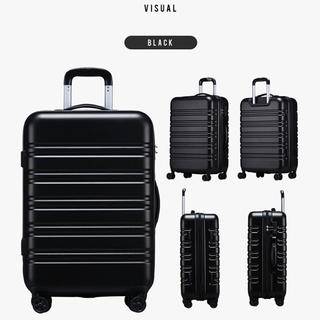 新商品！お得なアウトレット即購入ok¥7000大型スーツケース マット ブラック(スーツケース/キャリーバッグ)