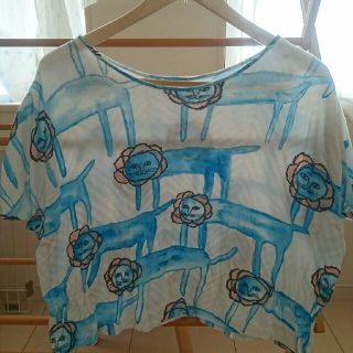 ミナペルホネン(mina perhonen)のお値下げしました   ミナペルホネン look 総柄Tシャツ(Tシャツ(半袖/袖なし))