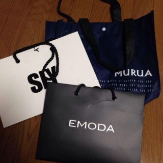 ムルーア(MURUA)のショッパー詰め合わせ(ショップ袋)